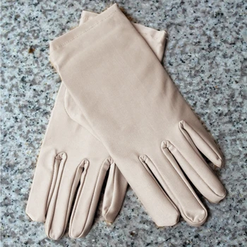 

Summer Spandex+Polyester Short Gloves Design Outdoor Sun-shading Sunscreen Oversleeps Slip-resistant Gloves