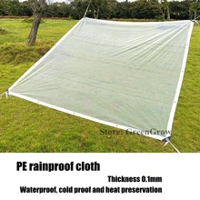 Film-Tarpaulin-Cover SHELTER Bonsai Rainproof-Film Garden Plastic Transparent Succulents-Plants