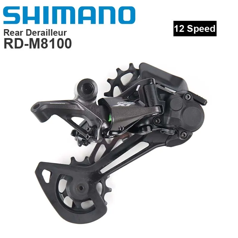 US $134.00 SHIMANO XT RDM8100 RD REAR DERAILLEUR SGS for 1x12s 12 speed MTB mountain bike bicycle PARTS derailleur