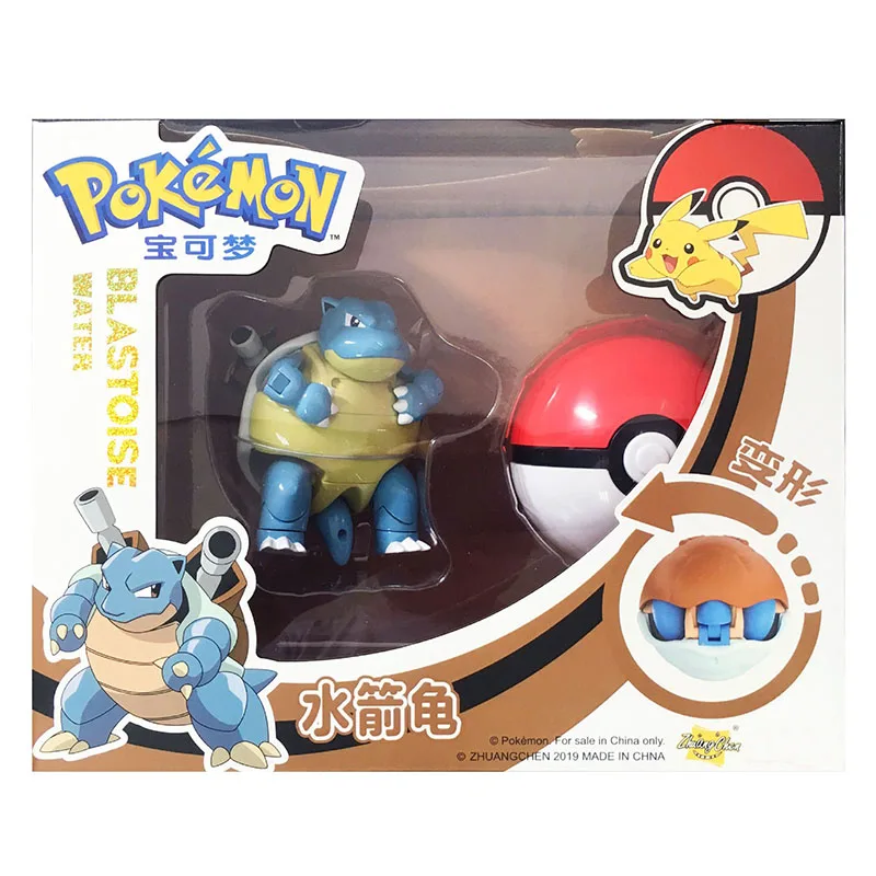 5 стилей Аниме Пикачу Косплей Чаризард венузавр Pokeball Poke Ball капсула мультфильм игрушки куклы набор для детей
