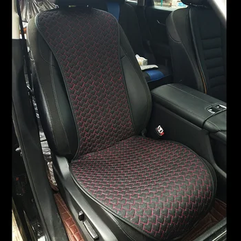 

Linen Car Seat Cover Front/Rear Flax Cushion Love Heart Breathable Protector Non-slip Auto Accessories For Nissan Qashqai X5 X36
