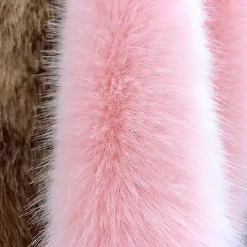 

Faux fur fox fur fabric fake fur plush clothing fur collar fox fur fabric