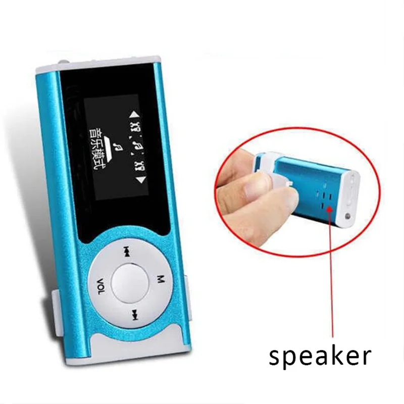 MP3 плеер портативный Walkman экран USB мини клип Электронный Спортивный Поддержка TF