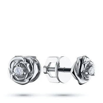 

Pusety silver diamond e0601ps09170600
