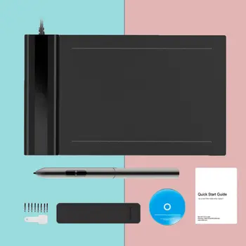 

S640 5080LPI Digital Drawing Tablet 6X4 Inch Graphic Drawing Pad with Battery-free Pen Writing Painting Tablet Board