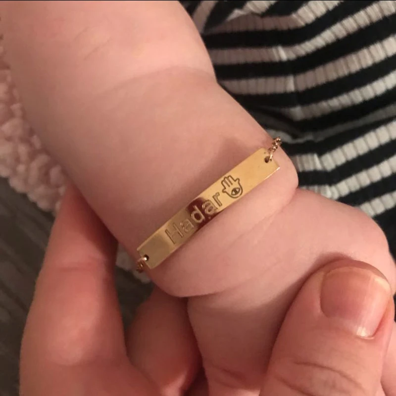 Bracelet Personnalise Avec Nom De Bebe En Acier Inoxydable Reglable Pour Bebes Et Enfants En Bas Age Identification Bijoux D Anniversaire Pour Garcons Et Filles Aliexpress