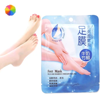 

Milk Bamboo Vinegar Remove Dead Skin Foot Skin Smooth Exfoliating Feet Mask Foot Care