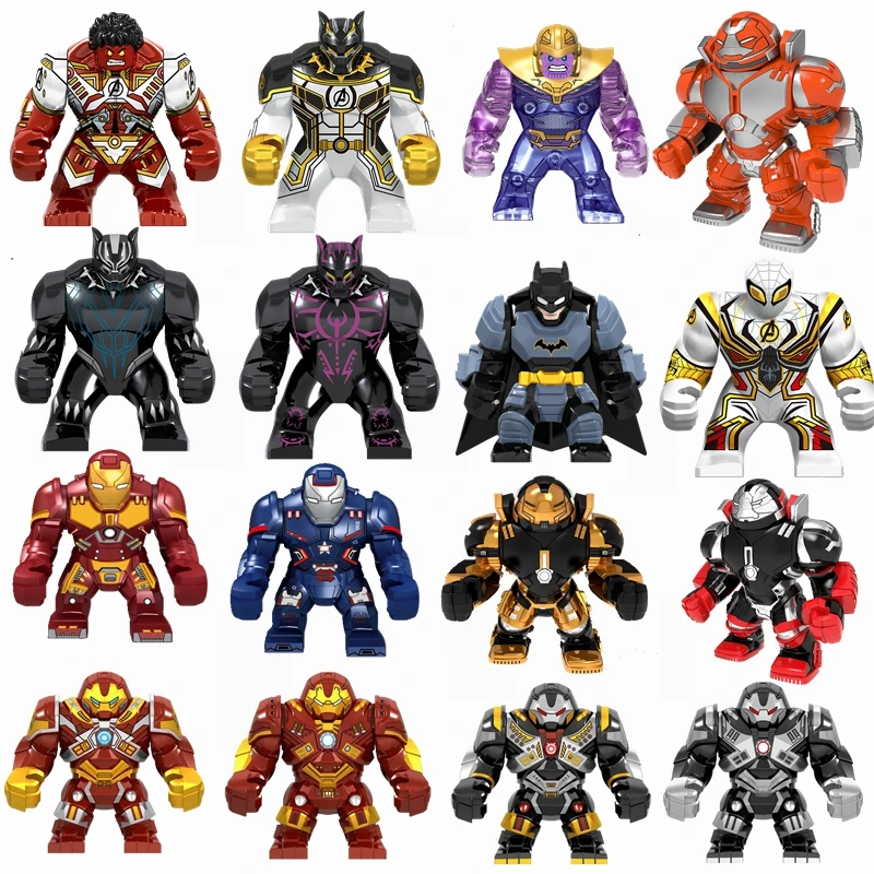 

Legoing Marvel Set Toy Hobbies Anti-Hook Armor Batman Digital Character Model bricks Legoings Avengers Children Educational Toys