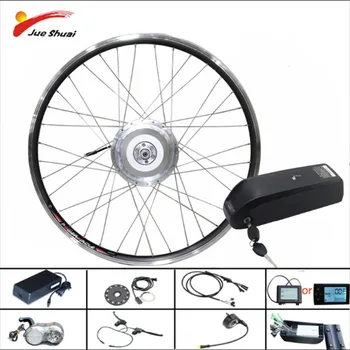 

Bafang 48V 500W Electric Bicycle Conversion Kit Front Wheel Hub Electric Bicycle Motor 26 "700C 48v 13A lithium battery e bike