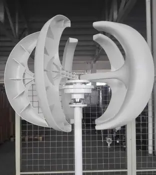 

China cheap wind generator 200W Vertical Axis Wind Turbine VAWT 200W 12/24V Light and Portable Wind Generator Strong and Quiet