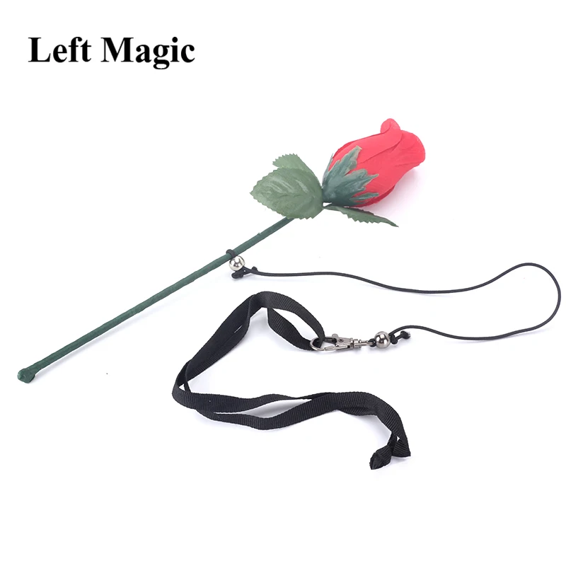 Rose Disappearing/Flower Vanishing in Bare Hand Magic Tricks Stage Illusion Gimmick Props Comedy Easy To do 10 pcs magic tricks wand to flower close up magician gimmick illusion easy magic toys for adults kids easy to do