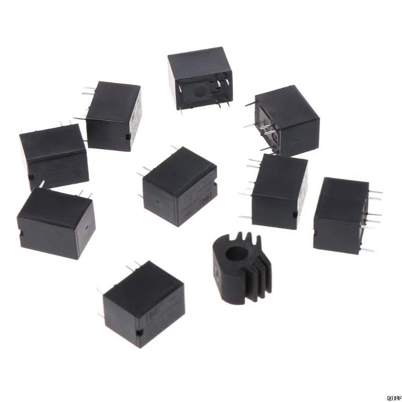 10 шт. JRC-21F 4100 DC мини Мощность реле 6-pin печатного монтажа печатной платы реле 3V 5V 12V
