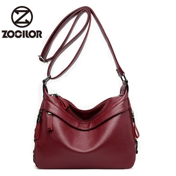 

Fashion Solid Color Women Handbags Women Famous Brands Soft Leather Female High Quality Luxury Shoulder Bag Designer Handbag Sac