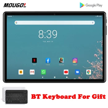 

New Original 10 inch Tablet Pc Android 9.0 Google Market 3G Phone Call Dual SIM Cards WiFi GPS Bluetooth 10.1 Tablets + Keyboard