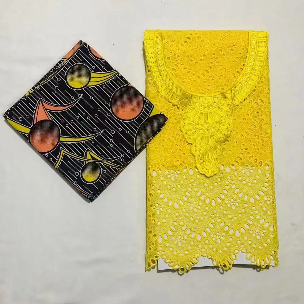 Новейший стиль швейцарская хлопковая сухая кружевная ткань Гана восковая печать ткань воск Анкара ткань настоящий воск принт материал одежды 4 ярдов