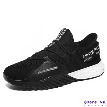 

2019 Fashion men's sneakers trend outdoor men's shoes lightweight breathable hot casual shoes popular big size 39-48 Flat shoes