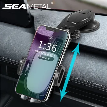 

Universal Slide Car Phone Holder Dashboard Anti Shake Suction Cup Navigation Bracket 360 Degrees Rotation Smartphone Support
