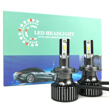 

H4 LED Car Headlight Bulbs Philips1860 Chips 6000Lm 6500K Auto Headlamp Fog Light H1 H3 H11 9005 9006 HB4 H27 880 Car Lights