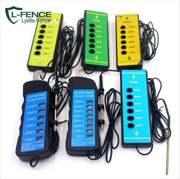 Cattle fence tester equipment electric fence indicator and electric fence light tester for sale