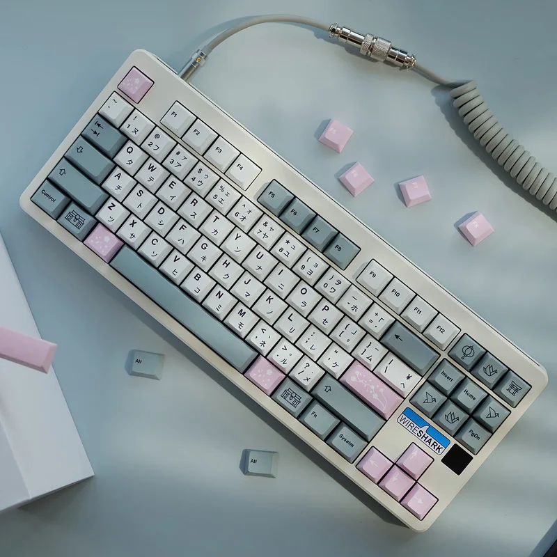 Gmk-fuji Keycap Pbt Teclado Mecânico Chave Boné 155 Corante Chave-sublimação Cherry Perfil