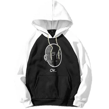 

Japan Anime One Punch Man Saitama Oppai Hoodie Hooded Sweatshirt Hoodie Cosplay Costume New Hit Color Men Women Pullover 2020