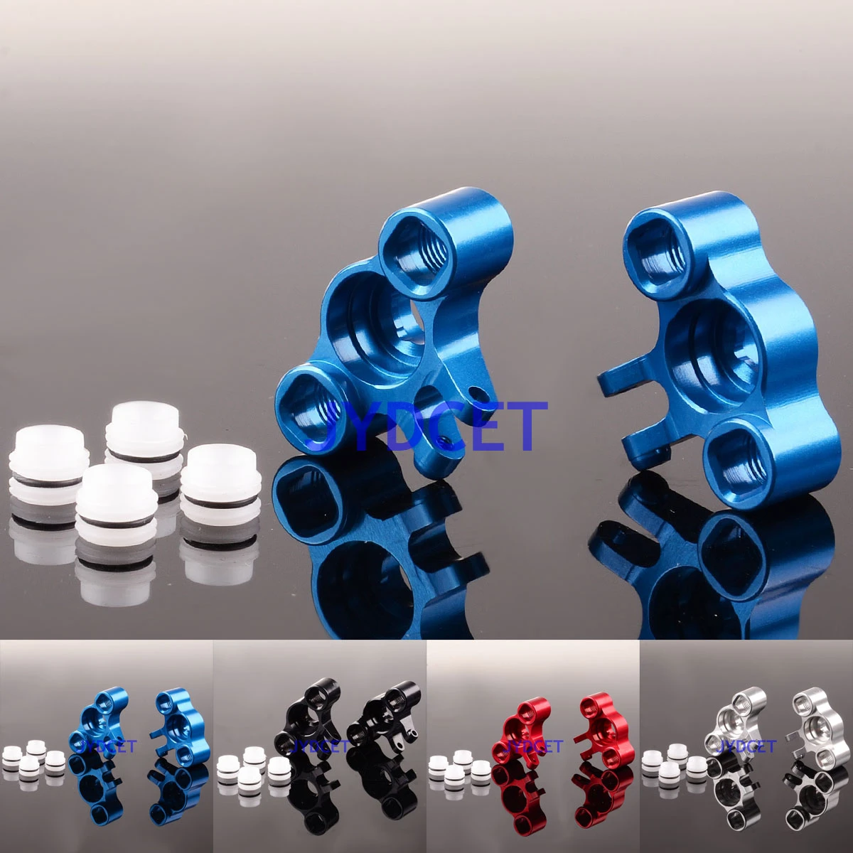 Aluminum Axle Carriers Knuckle Arm Set 7034 For RC Traxxas 1/16 E Revo