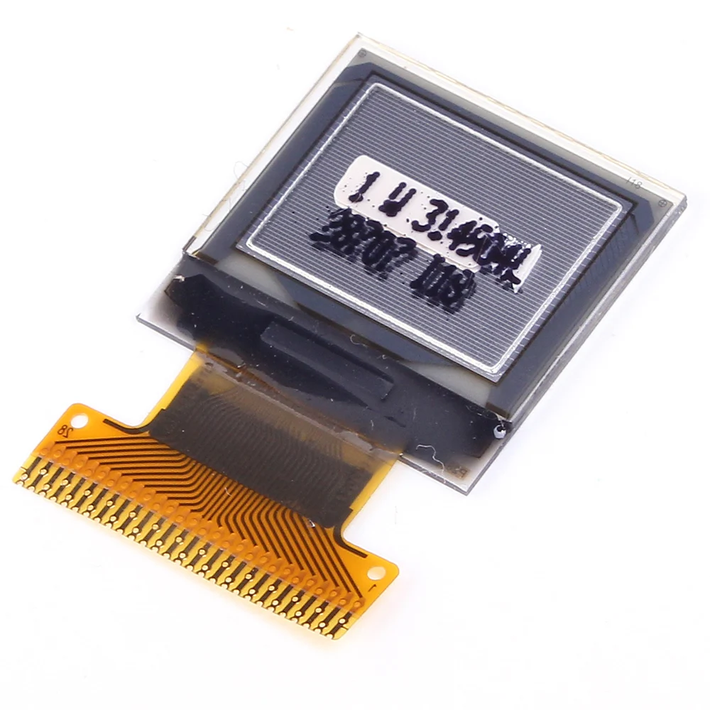 Белый 0,66 дюймовый OLED дисплей модуль 64x48 0,6" ЖК-экран SSD1306 для Arduino AVR STM32 ЖК-модуль