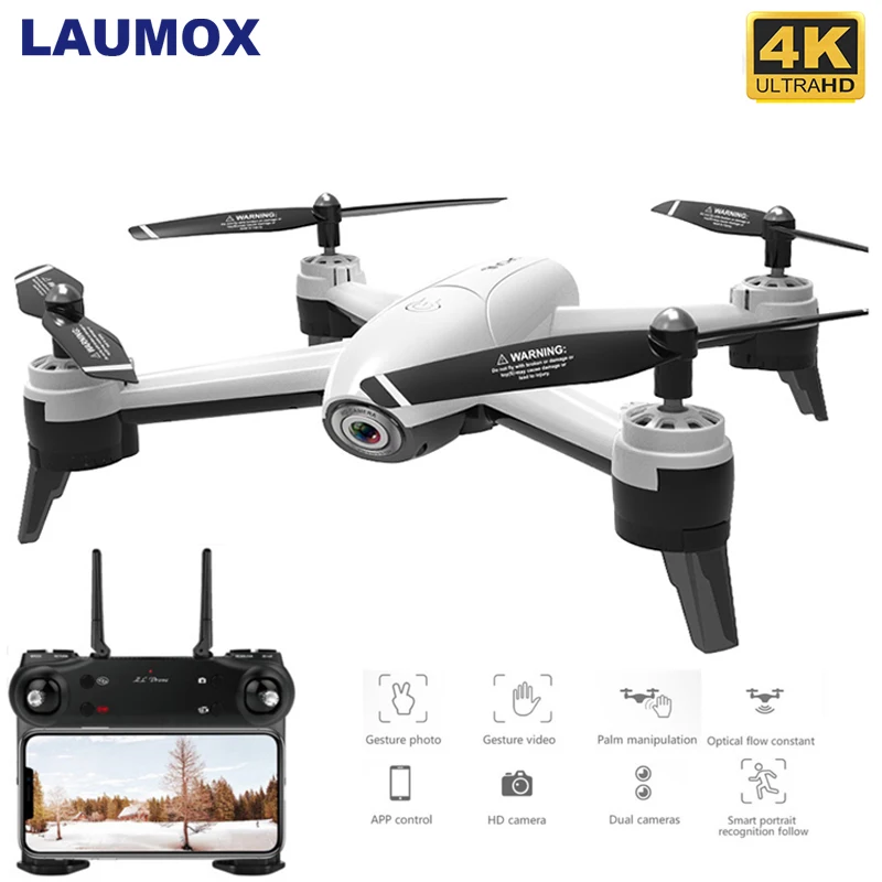 Радиоуправляемый Дрон LAUMOX SG106 4K камера с оптическим потоком 1080P HD двойная Wi Fi FPV