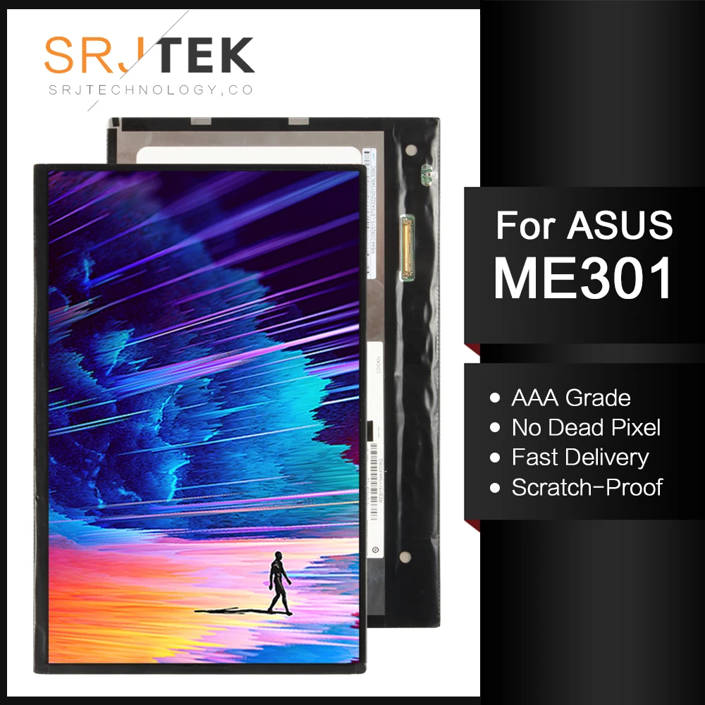 Детали монитора для Asus Memo Pad Me301 ME301T 5280N FPC 1 панель экрана планшета матрица ЖК