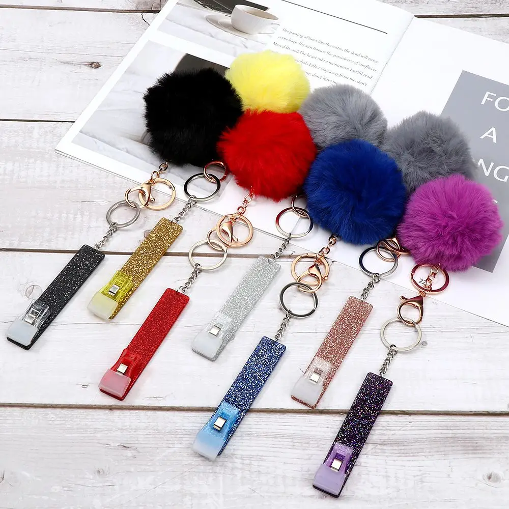 1PC Creative Debit Credit Card Puller Grabber Keychain Atm Plastic Clip For Long Nails Contactless Bank Reader | Украшения и