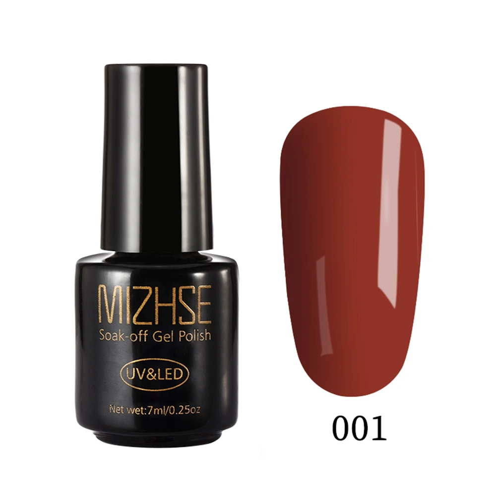 TXH001 MIZHSE Гель-лак для ногтей 7 мл UV Vernis Полупостоянный праймер верхнее покрытие для маникюра xx цветов гелевое покрытие для ногтей гель-арт - Цвет: TXH001
