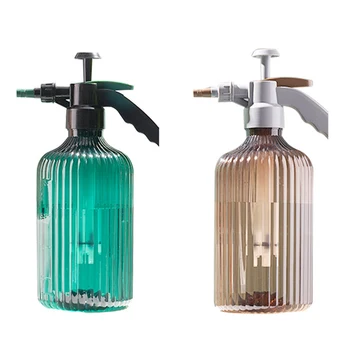 

2L Manual Plastic Spray Bottle Air Pressure Type Sprinkling Can Household Gardening Watering Can Pot Garden Office Dorm Salon