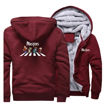 

Funny Hoodie Japanese Anime Dragon Ball Z The Master Fashion Sweatshirts Men 2019 Winter Mens Thicken Dragonball Fleece Jackets
