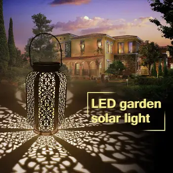 

Solar LED Palace Light Hanging Garden Light Waterproof Wind Lamp Night Lamp for Lawn Ground Garden Decoration Lamp