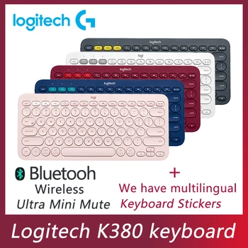 

Logitech K380 Multi-Device Bluetooth Wireless Keyboard Line Friends Pink Black Multi Colors Windows MacOS Android IOS Chrome OS