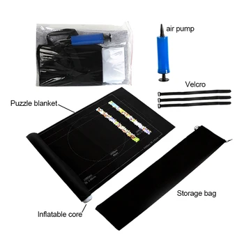 

1500 Puzzles Home Storage Travelable Puzzles Mat Practical Puzzle Roll Up Mat Adult Kids Puzzles Play Mat Can Contain