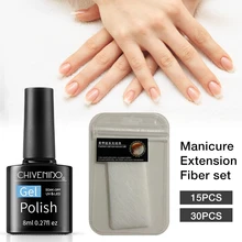 15/30 шт из нетканого материала, на подъеме, шелк и нейл-арта стекловолокна шелк Обёрточная бумага для наращивания ногтей ремонт волокна стеклоткань клей для маникюра аксессуар