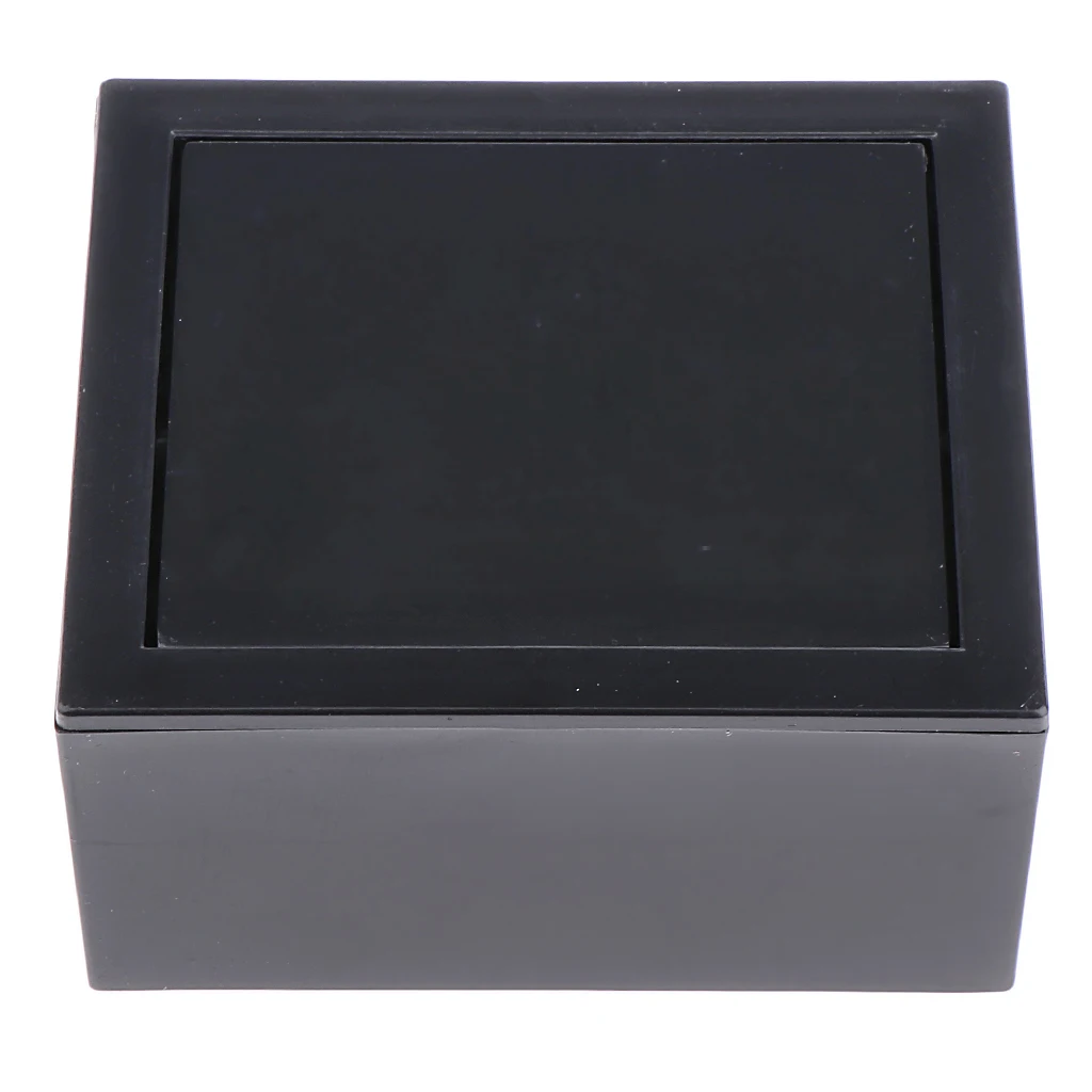 Men Cufflinks Case, 80x75x45mm Cufflink Box Display With 360 Degree