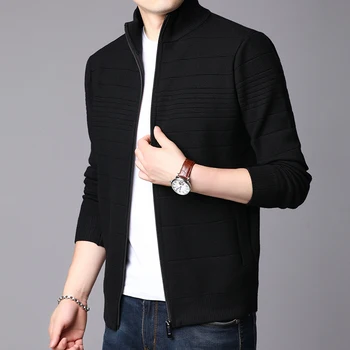 

2020 New Fashion Windbreaker Jackets Mens Mandarin Collar Cardigan Street Style Trend Overcoat Slim Fit Casual Coat Mens Clothes