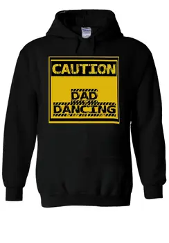 

Caution Dad Dancing Funny Club Hoodie Sweatshirt Jumper Men Women Unisex 2021