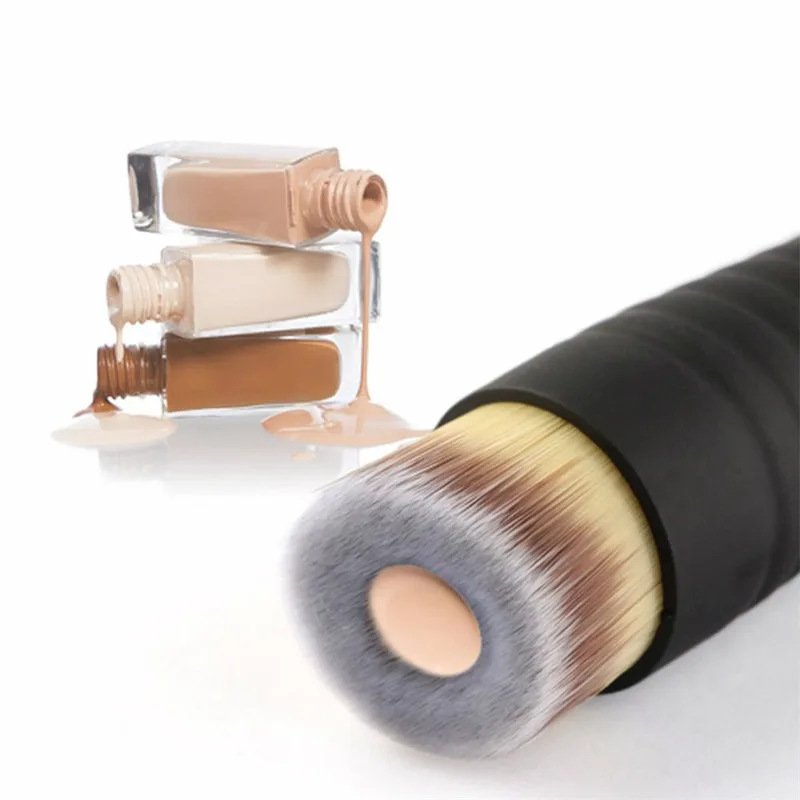 

Concave Liquid Foundation Makeup Brush Pro BB CC Cream Powder soft Cosmetic Beauty Essential Angle Flat Top Make Up Brush Tool