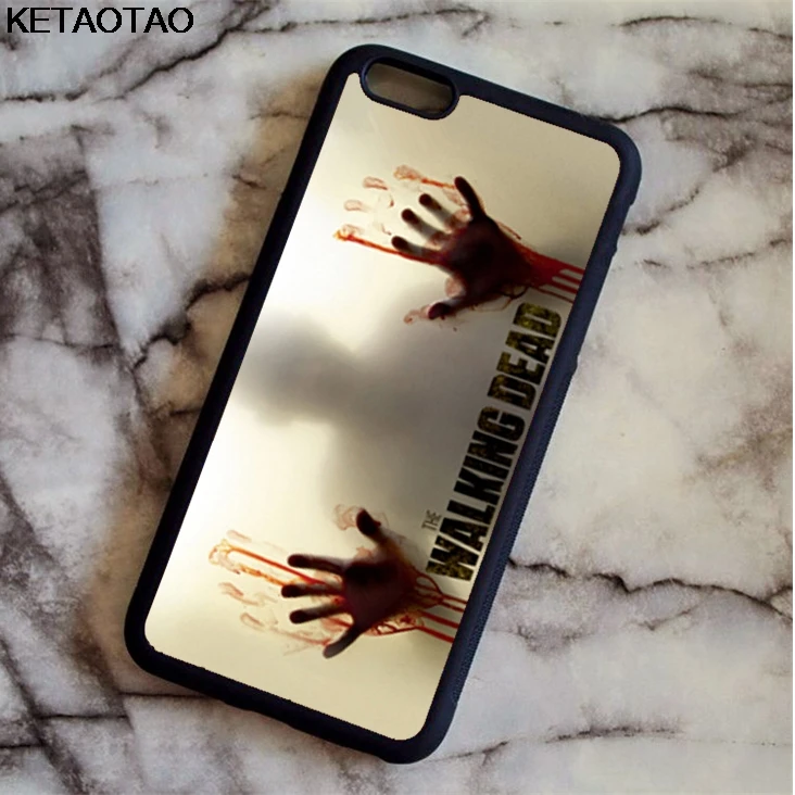 Прозрачный Чехол KETAOTAO The Walking Dead Rick для samsung galaxy S4 S5 S6 S7 S8 S9 S10 edge Note из мягкого ТПУ резины и силикона - Цвет: Прозрачный