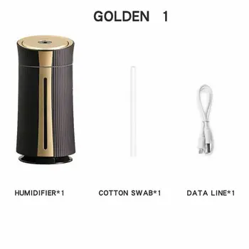 

New 1100ML Air Humidifier Ultrasonic USB Diffuser Aroma Essential Oil 7 Color Night Light Cool Mist Purifier Humidificador Gift