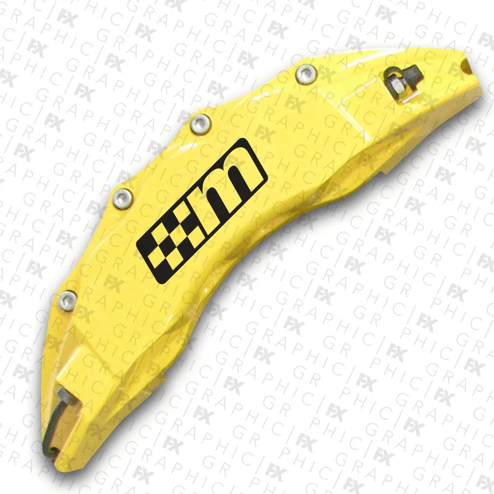Для X8 Mountune тюнинг RS Логотип ST виниловые Hi Temp тормозной суппорт наклейки
