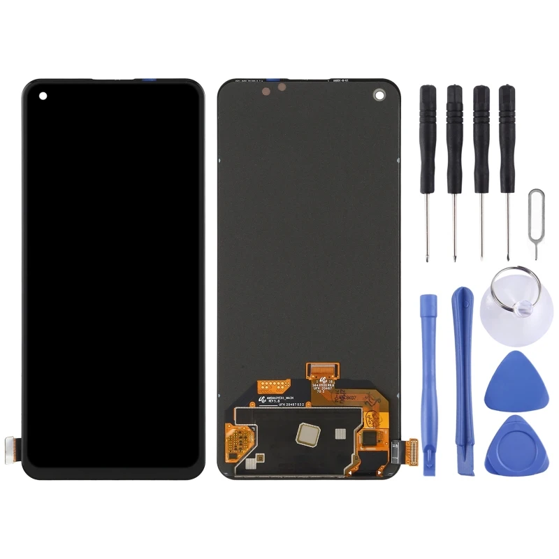OLED Material LCD Louch Screen Digitizer Full Assembly for OPPO Reno5 5G PEGM00 PEGT00 Mobile Phone Repalcement Parts