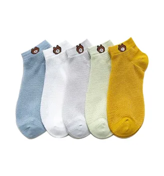 

Colorful fruit Invisible summer comfortable cotton Short Woman Sweat girl women's boat socks ankle low female