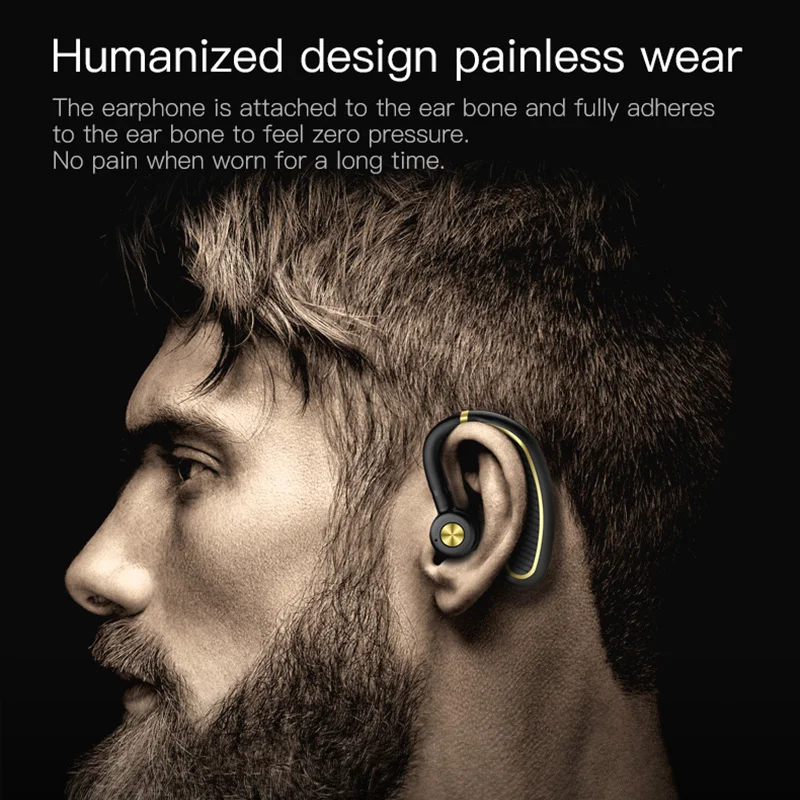 Wireless Heaphones Earphone 48Talking Times Bluetooth Headset Earpiece Handsfree Headphones Mini EarbudFor iPhone xiaomi