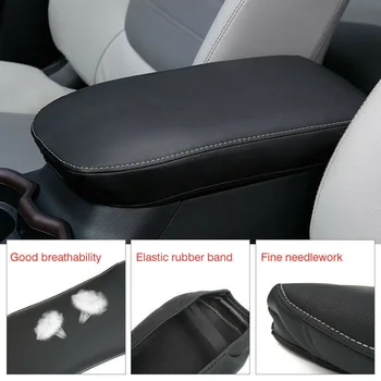 

Car Armrest Box Cover Interior Inner Cushion PU leather Pad Replacement Accessories