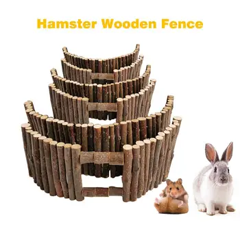 

Hamster Suspension Bridge Wooden Ladder Toy Multipurpose Hamster Wooden Fence For Guinea Pig Chinchilla