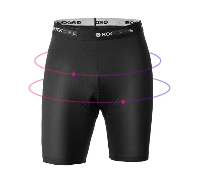 Pantaloncini Ciclismo Uomo ROCKBROS - Design 2 In 1 | Imbottitura 4D | Traspiranti - Foto 3